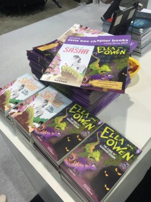 ARC giveaway for Ella and Owen and Tales of Sasha! (little bee books at BEA & BookCon 2016)