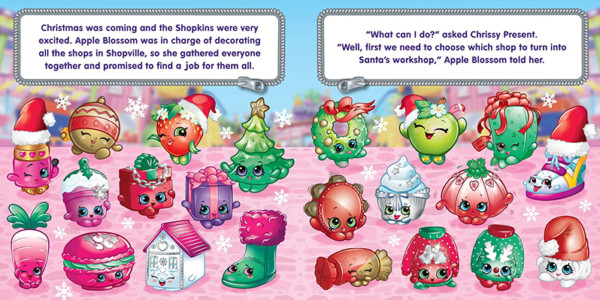 Shopkins A Santa Surprise! | little bee books