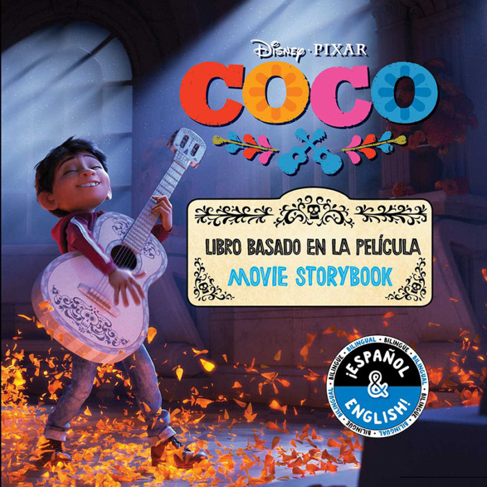 Disney/Pixar Coco Movie Storybook/Libro basado en la
