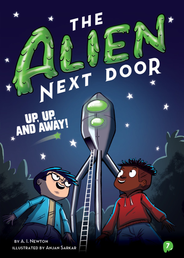 The Alien Next Door #7: Up, Up, and Away! (Paperback) - little bee books