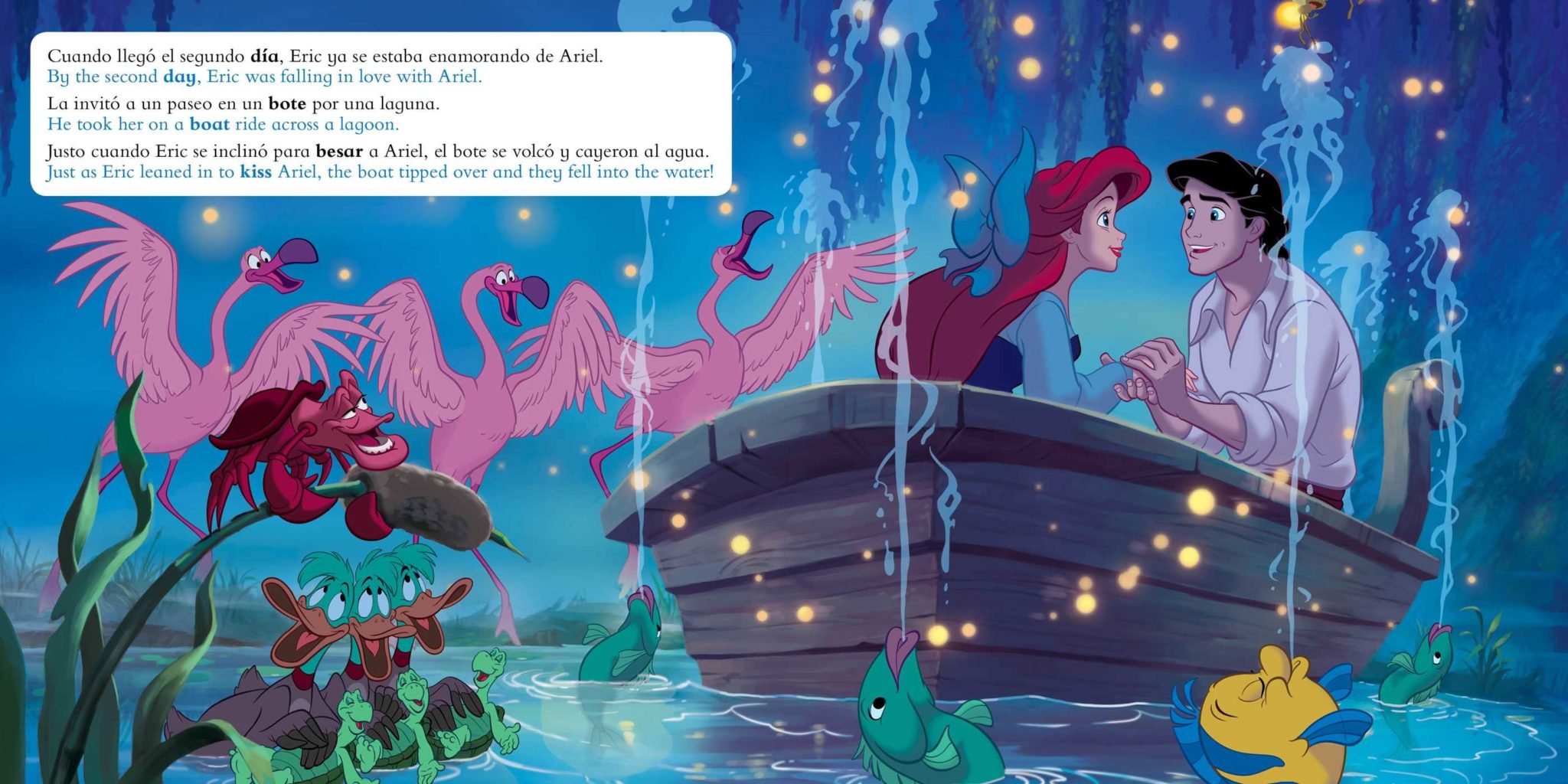 Little Mermaid Movie Storybook / Libro basado en la