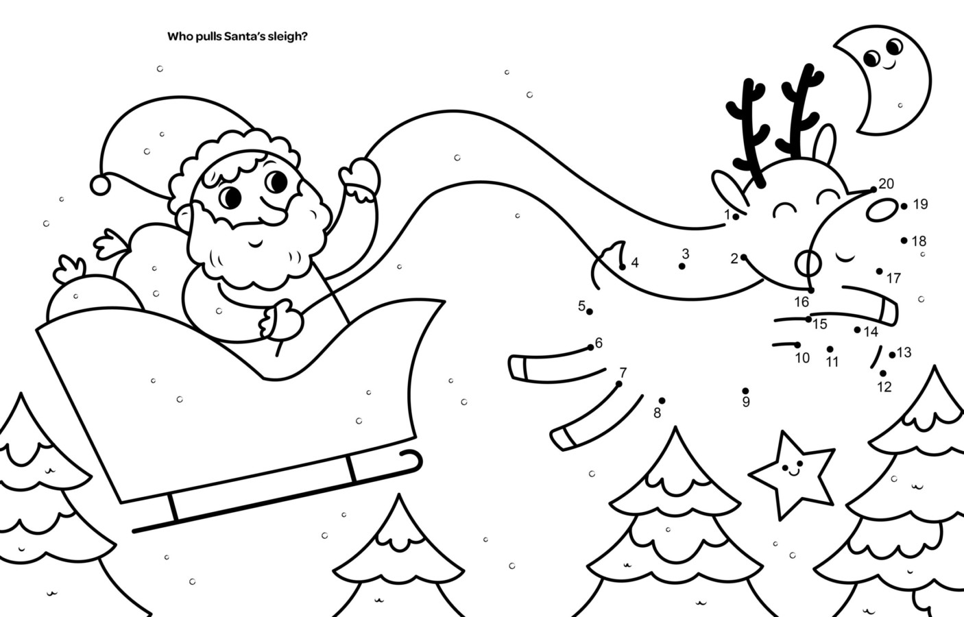 Crayola My Big Christmas Coloring Book | little bee books