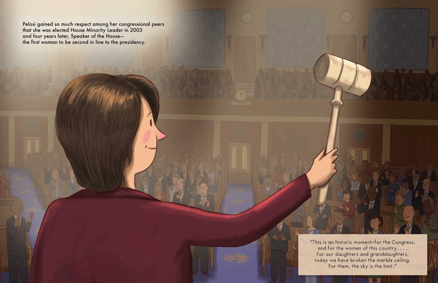 Madam Speaker Nancy Pelosi Calls the House to Order little bee books