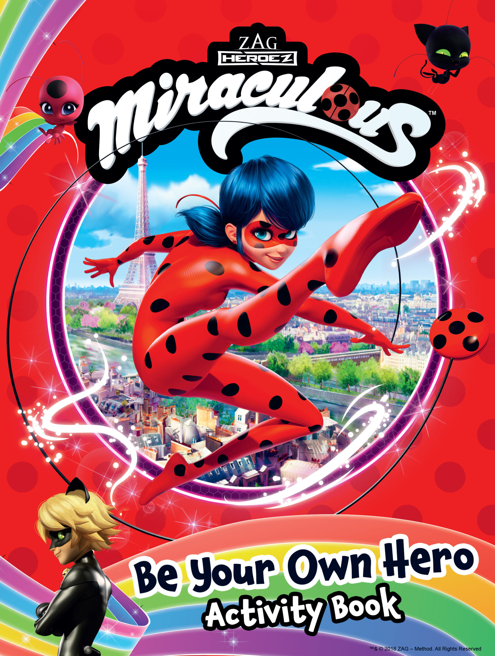 Miraculous: Be Your Own Hero Activity Book - little bee books