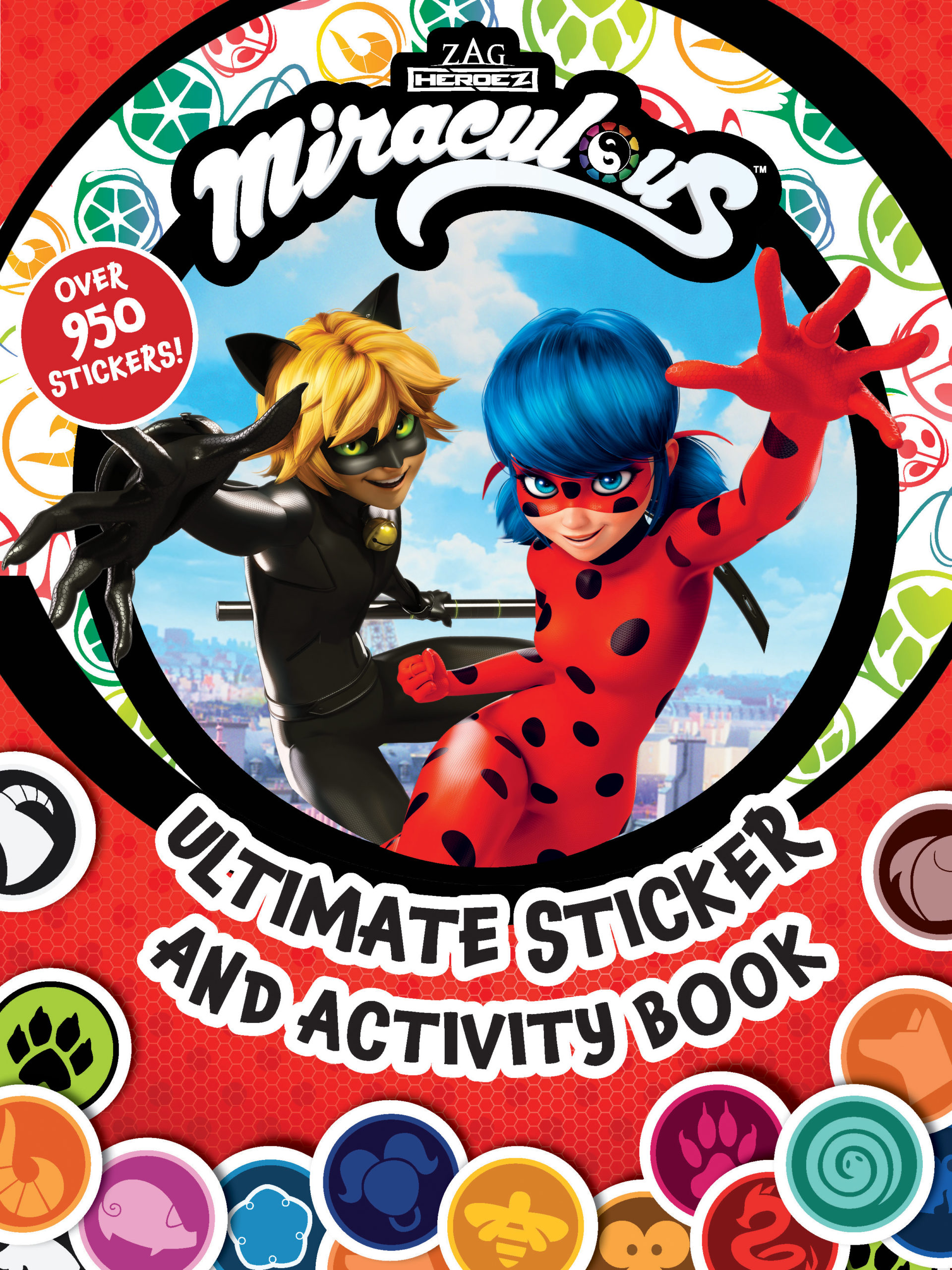 Ladybug and Cat Noir from Miraculous Official Cardboard Cutouts