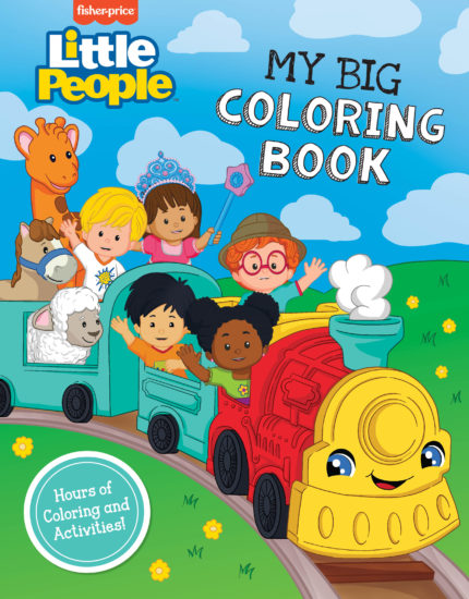 Fisher-Price Little People: My Big Coloring Book - little bee books