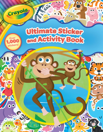 crayola ultimate sticker and activity book cvr