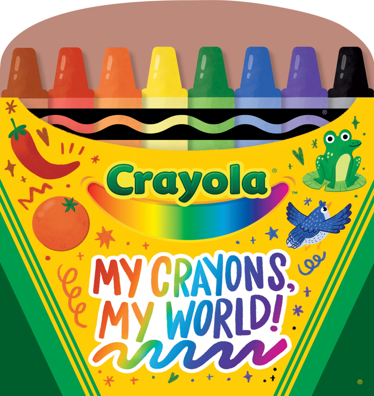 Crayola: My Big American Road Trip Coloring Book (A Crayola My Big Coloring  Book for Kids) - little bee books