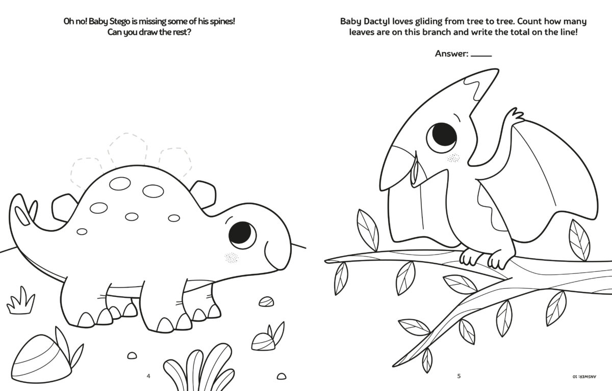 Crayola Baby Dinos A Coloring & Activity Book (A Crayola Baby Animals